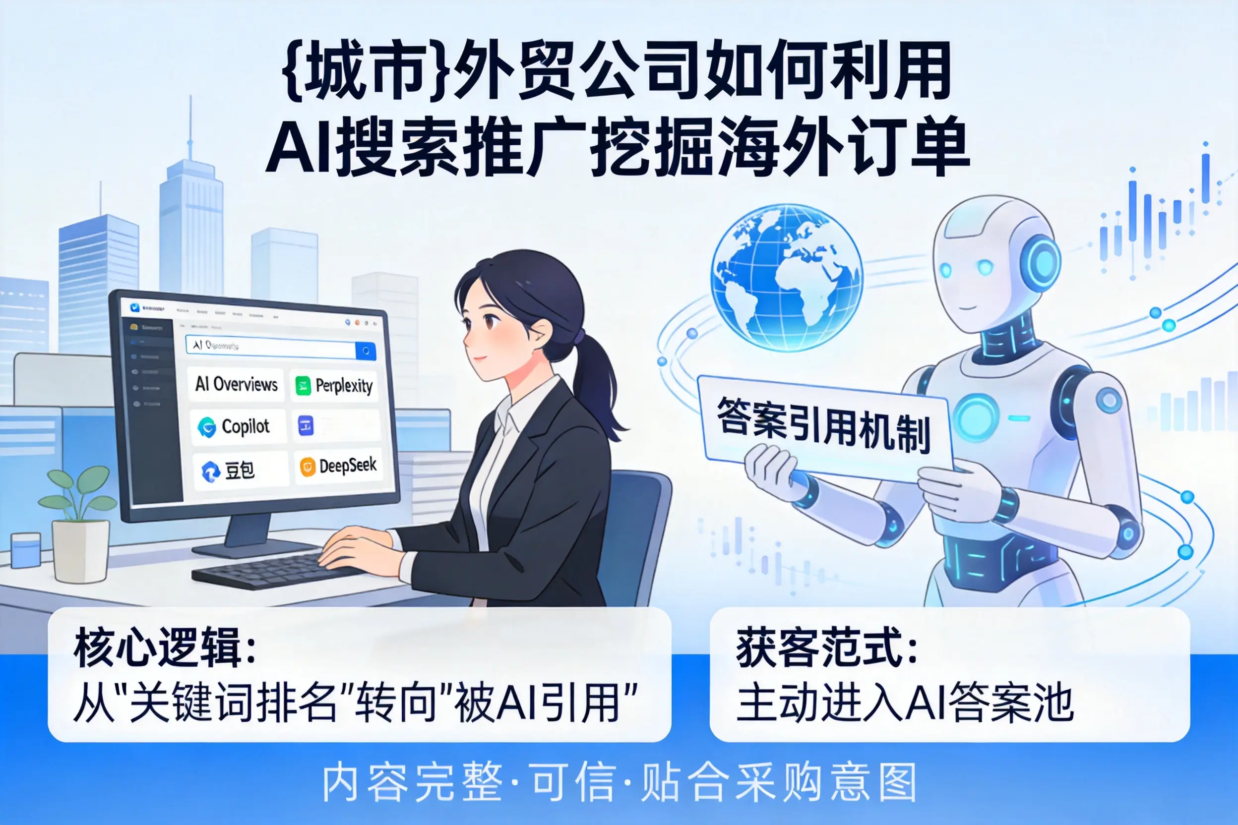 常德外贸公司如何利用AI搜索推广挖掘海外订单
