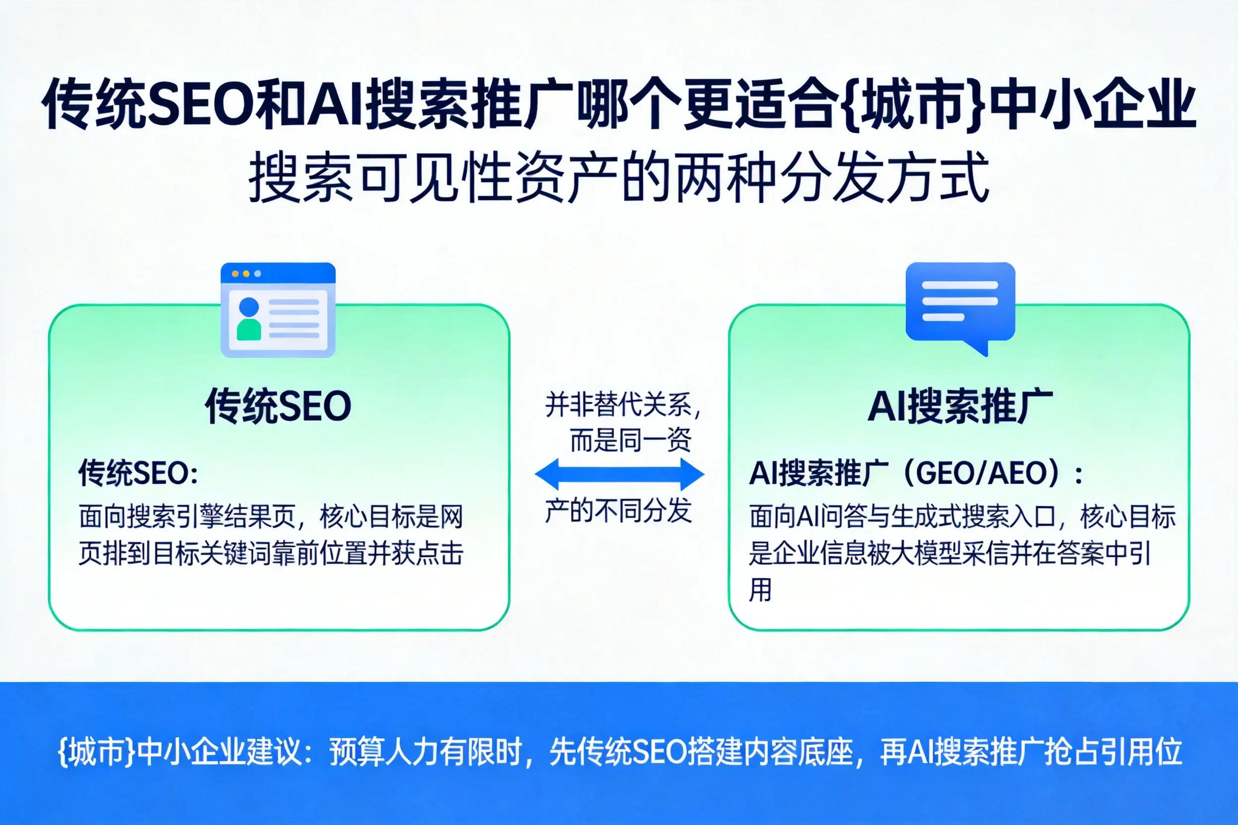 传统SEO和AI搜索推广哪个更适合常德中小企业