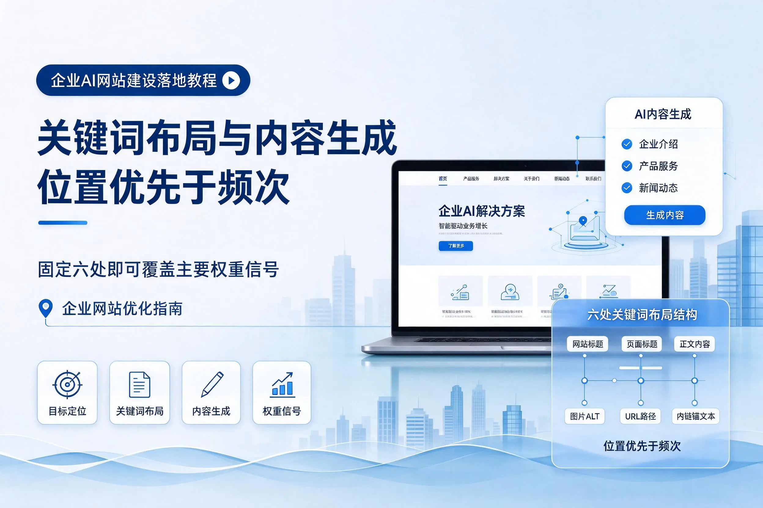 常德企业AI网站建设落地教程：关键词布局与内容生成