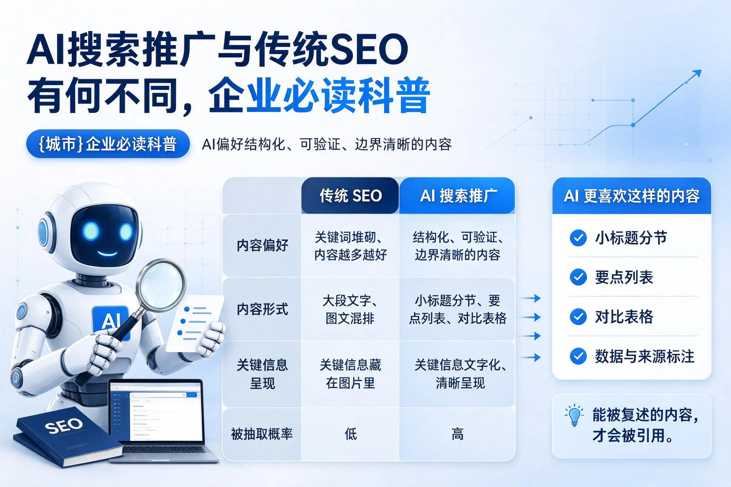 AI搜索推广与传统SEO有何不同,常德企业必读科普