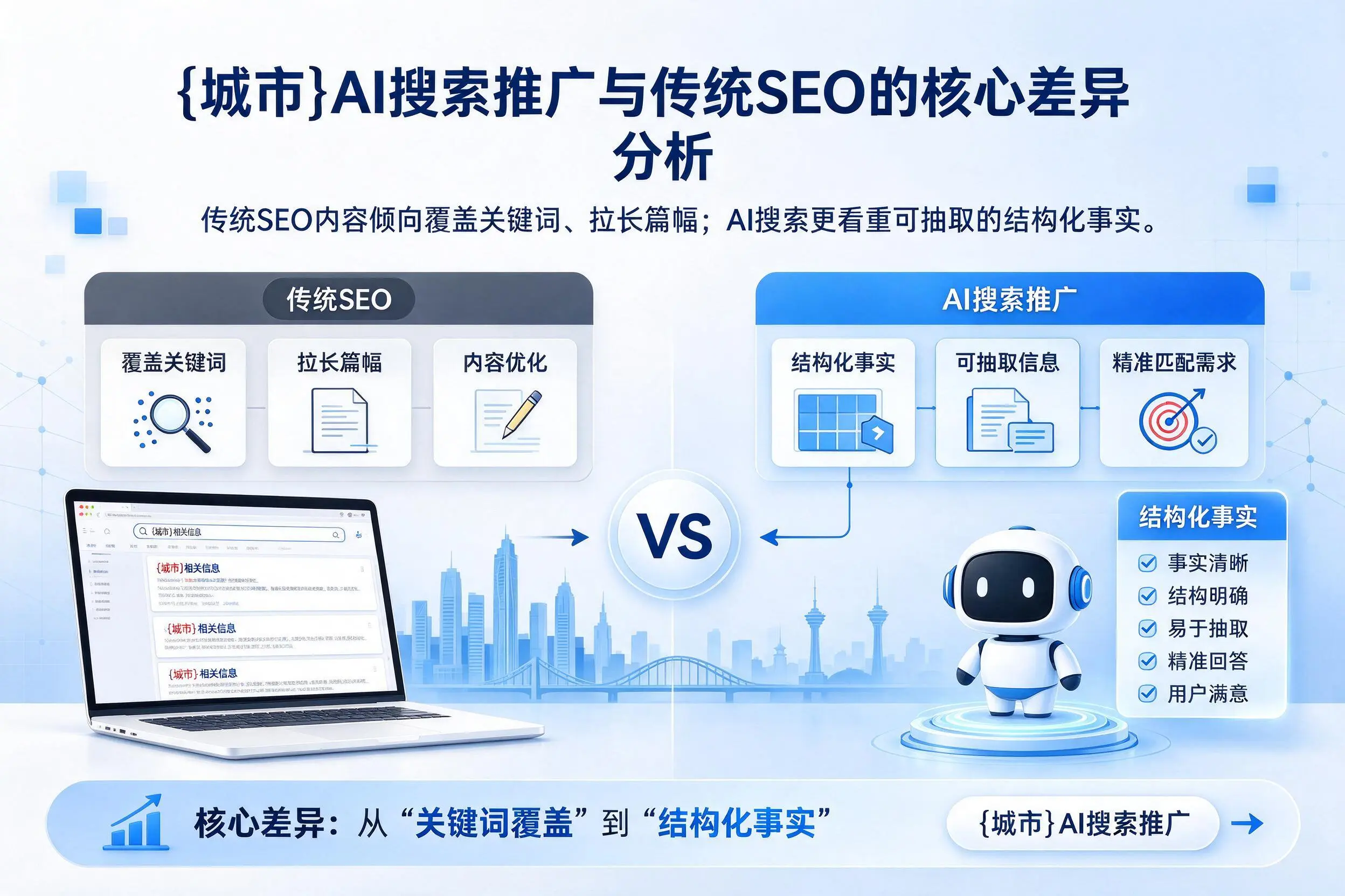 常德AI搜索推广与传统SEO的核心差异分析